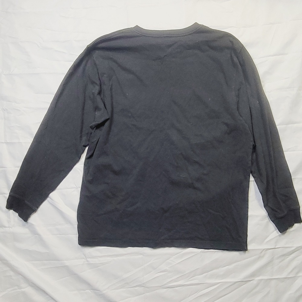 Carhartt Mens Loose Fit Long Sleeve Pocket T-Shirt Black Size XL - Picture 6 of 10